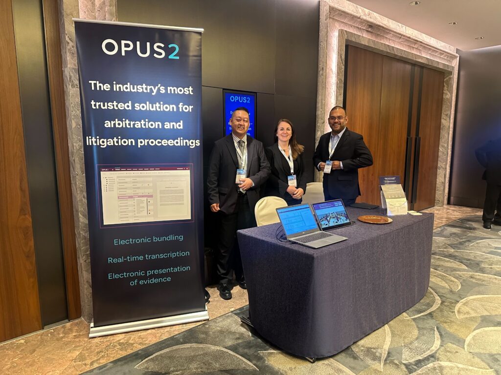 Opus 2 at Hong Kong Arbitration Week